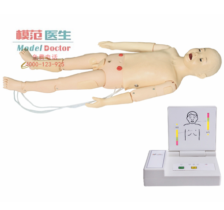 高級多功能兒童綜合急救訓練模擬人